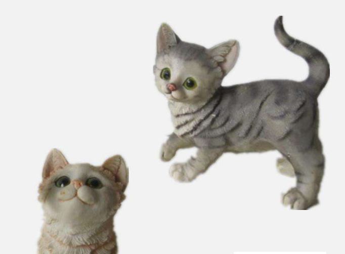 聽說擼貓可以有助于緩解老年癡呆？Q版貓咪手板模型，你值得擁有